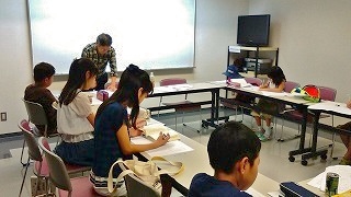 夏休み読書感想文教室の報告　名古屋YWCA英会話　子ども支援